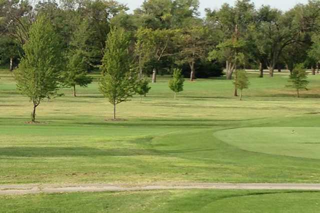 A view from a tee at Wellington Golf Club