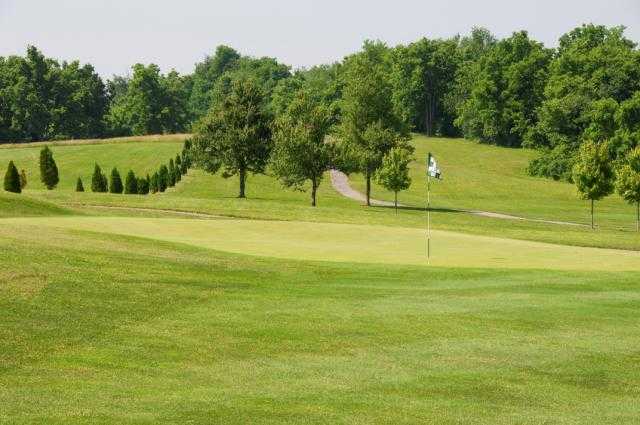 A view of a green at Connemara Golf Course