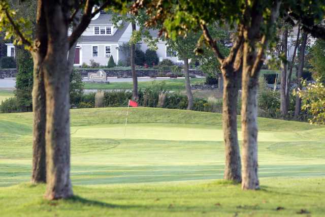 A view of a green at Gardner Golf Course
