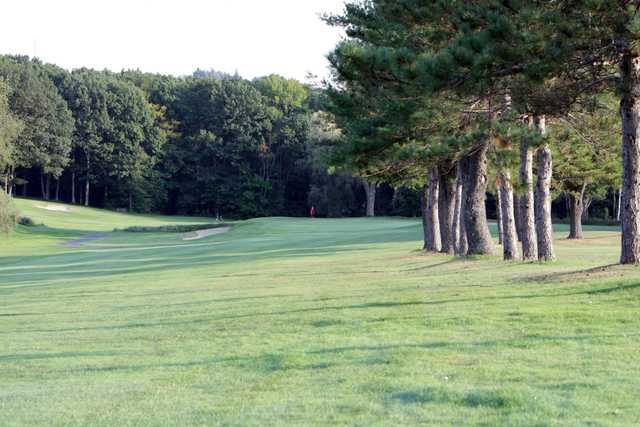 A view from a fairway at Gardner Golf Course