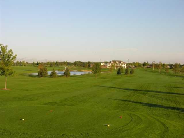 A view from a tee at Emerald Greens Golf Club