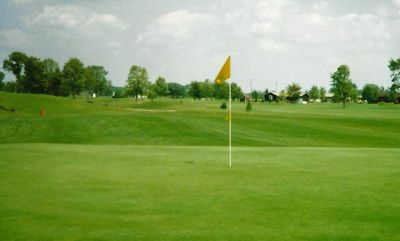 A view of a hole at Pheasant Run Golf Course