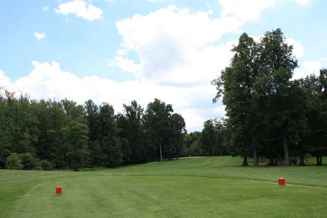 A view from a tee at Spring Valley Golf Club