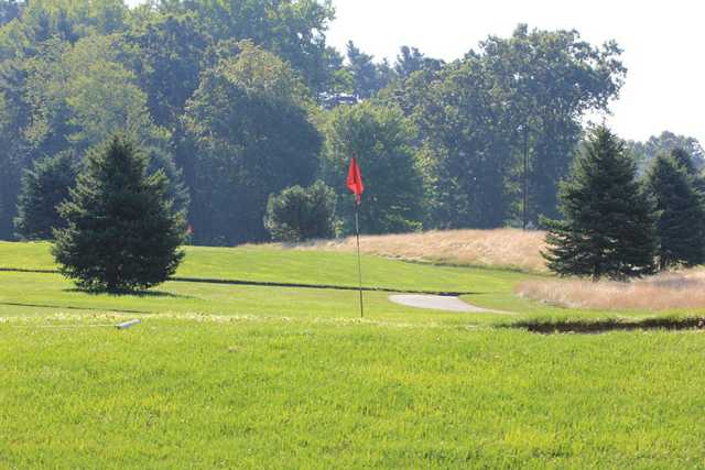 A view of the 6th hole at Willow Brook Golf Course