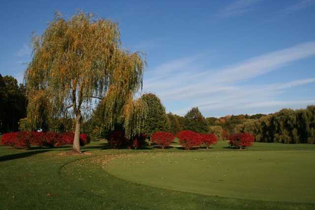 A fall view from Willow Brook Golf Course
