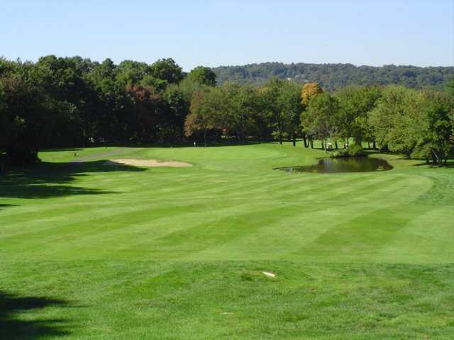 A view of the 2nd fairway at Crestbrook Park Golf Course