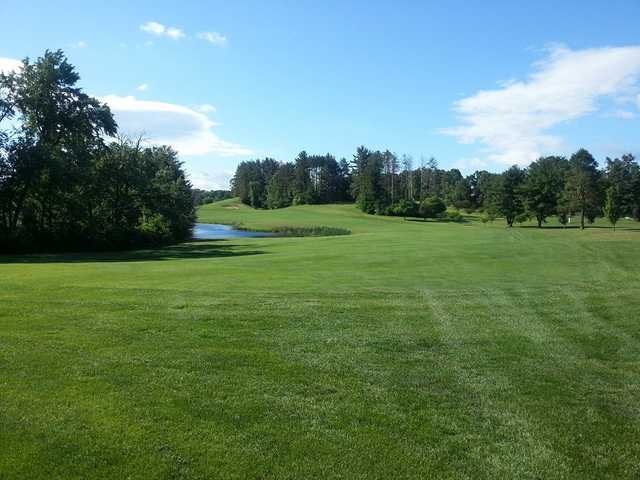 A view of a fairway at Chicopee Country Club
