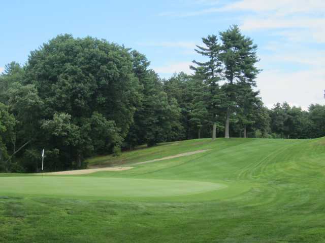 A view of a hole at Chicopee Country Club