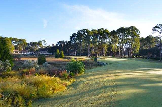 A view from a fairway at Sea Pines Country Club