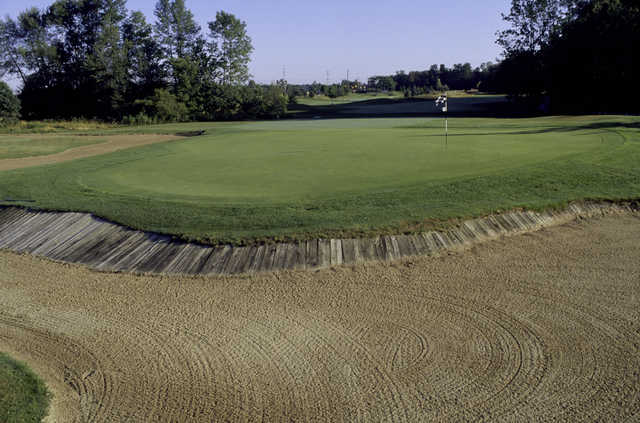 A view of a green at The Meadows.