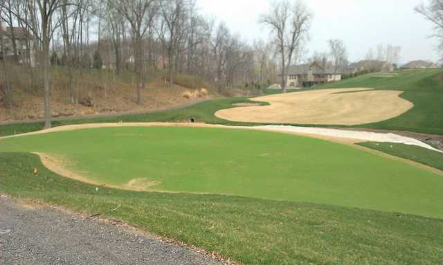 A view of the 16th hole at Orchards Golf Course