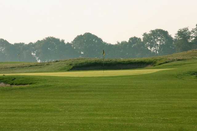A view green at Red Tail Run Golf Club