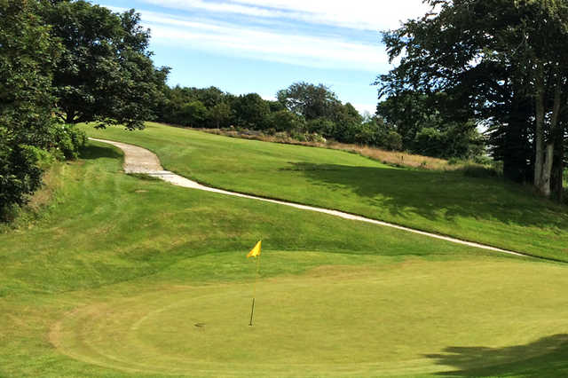 A view of a hole at Westhill Golf Club