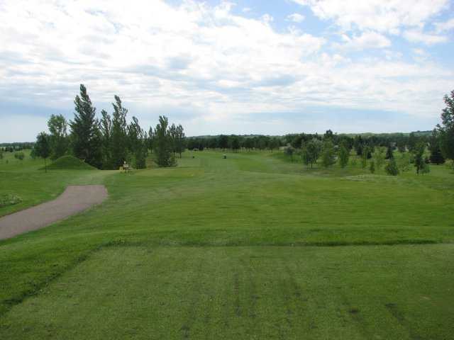 A view from tee #8 at Tipsinah Mounds Golf Course