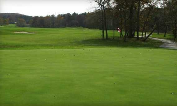 A view of a hole at Fourche Valley Golf Club