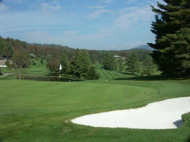 A view of a hole at Grassy Creek Golf & Country Club