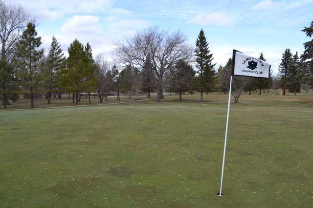 A view of hole #3 at Jamestown Country Club