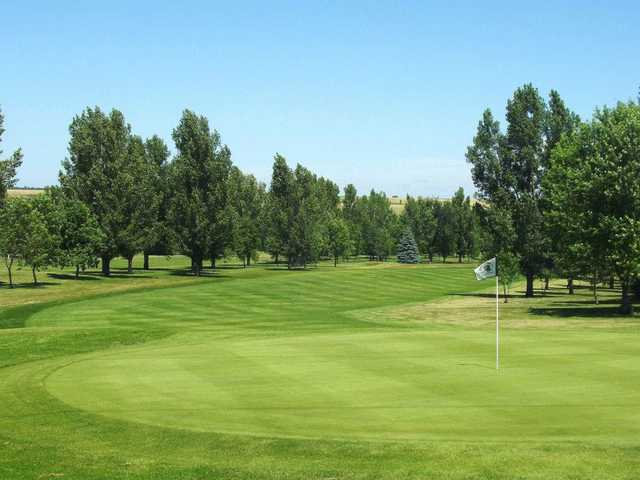 A view of the 2nd hole at Jamestown Country Club