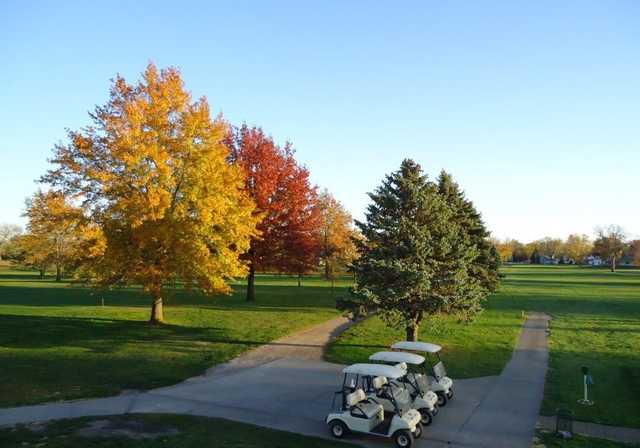 A fall view from Elkhorn Valley Golf Course