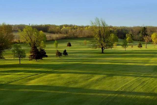 A view of fairways #16 and #17 at Livingston Country Club