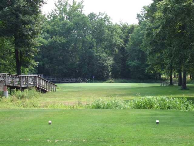A view from a tee at Skippack Golf Course