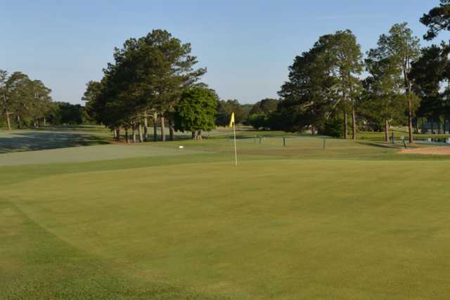 A view of a hole at Country Club of Newberry