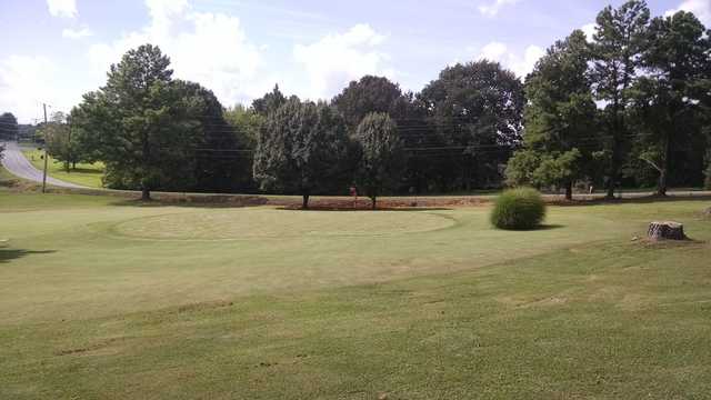 A view of a green from Centerville Golf Course