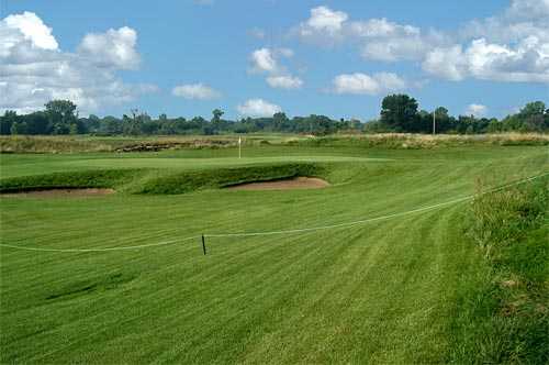 A view of hole #3 at Gateway National Golf Links