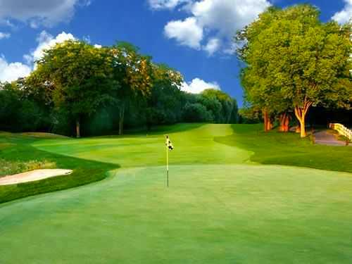 A view of a green at Old Orchard Country Club