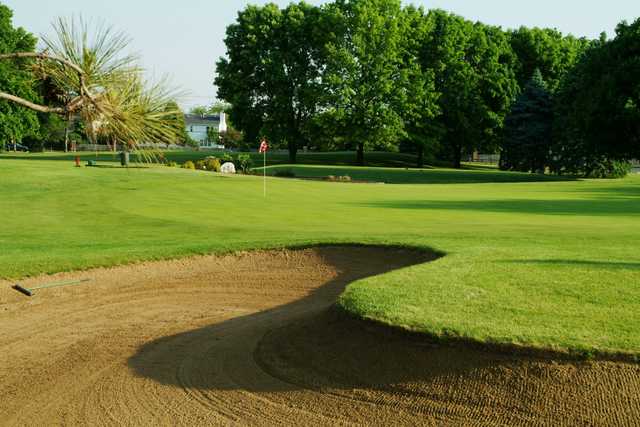 A view from Fox Bend Golf Course.