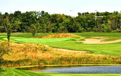 A view from Meadows Public Golf Course (Golfingminnesota)