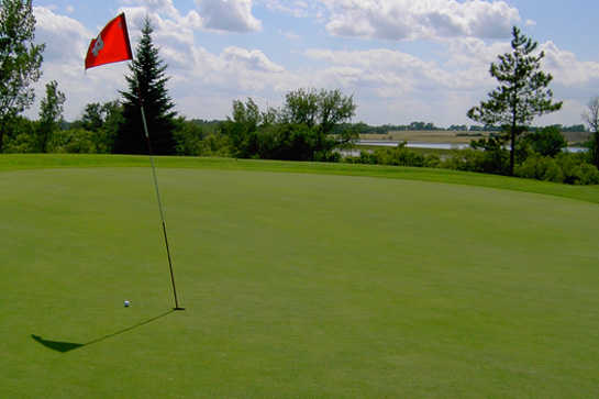 A view of a hole at Hawley Golf & Country Club