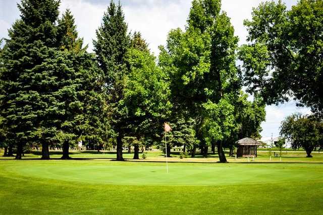 A view of a green at Heart of the Valley Golf Club (Nick Wagner)