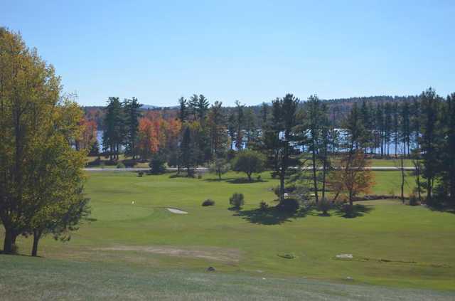 A view from Twin Lake Village Par 3 Golf Course