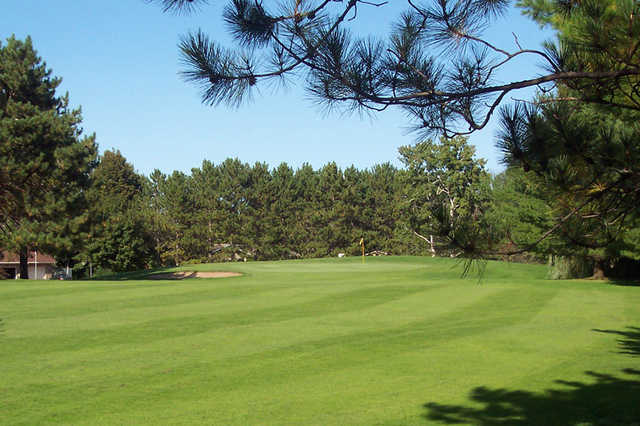 A view from a fairway at Spring Valley Golf Course