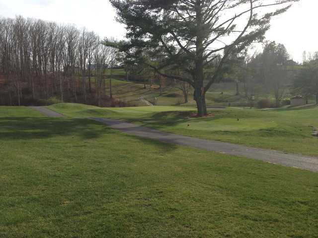 A view of a tee at Lewisburg Elks Country Club