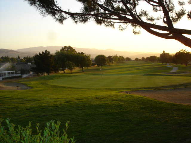 View of a hole at Ridgemark Golf & Country Club