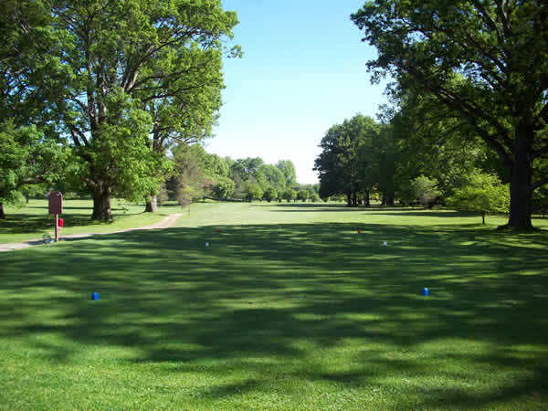 A view from a tee at Genesee Valley Golf Club