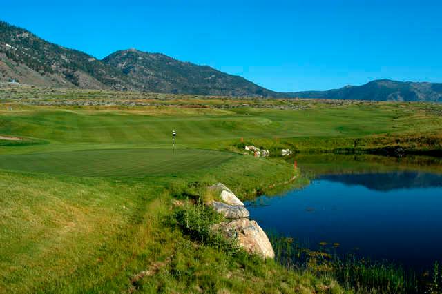 A view of the hole #9 at Ranch Course from Genoa Lakes Golf Club