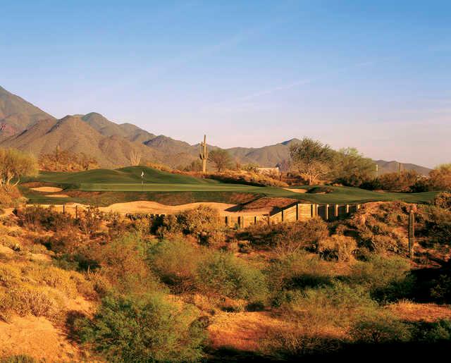 A view of the 11th hole at Grayhawk Golf Club - Talon
