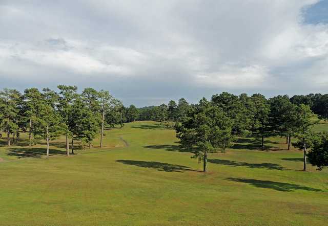 A sunny day view from Links at Briarmeade