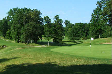 View of a green from Black Brook Golf Course