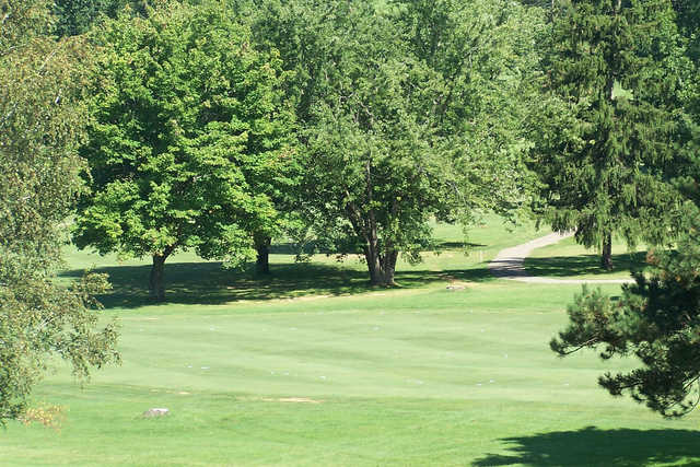 A view from Linden Hall Golf Course