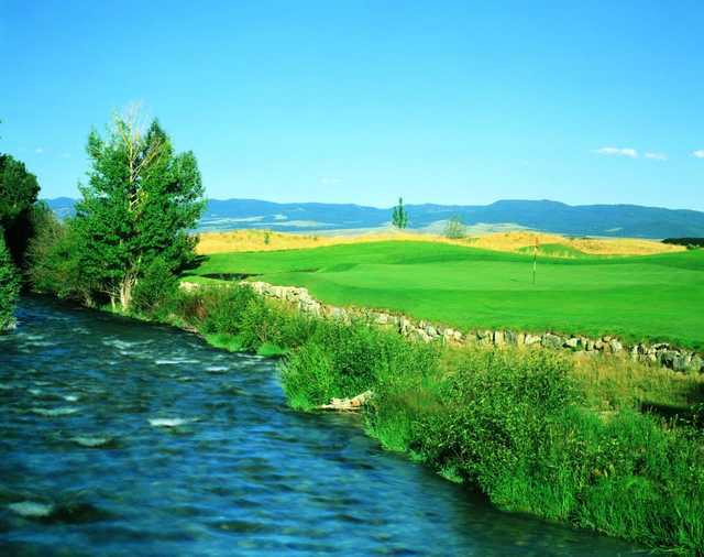A view of green #10 at Old Works