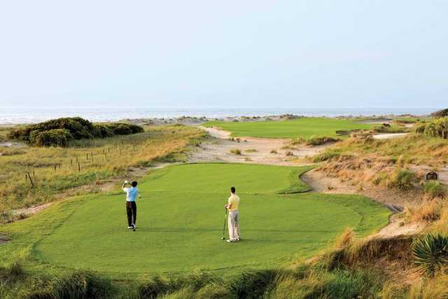 A view from a tee at Links from Wild Dunes Golf Links