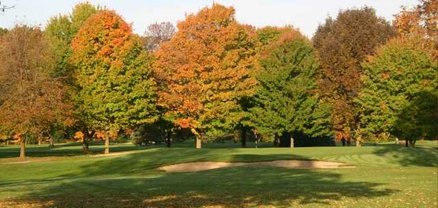 An autumn view from West at Gull Lake View Golf Club and Resort