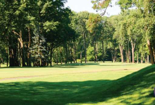 A sunny day view from Princeton Country Club