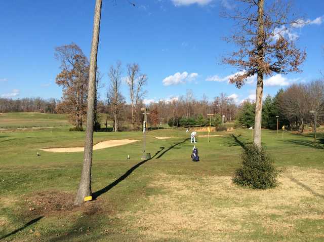 A sunny day view from Virginia Golf Center