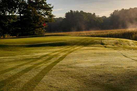 A view of a green at Exeter Country Club