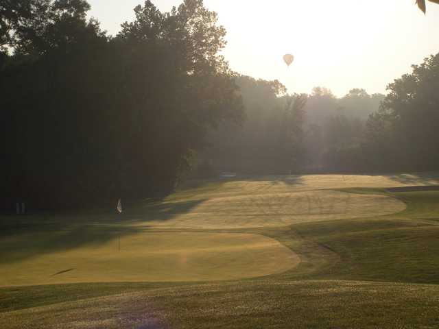 A sunrise view from Heritage Glen Golf Club